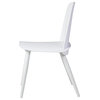 Midcentury Modern Soco Chair, White