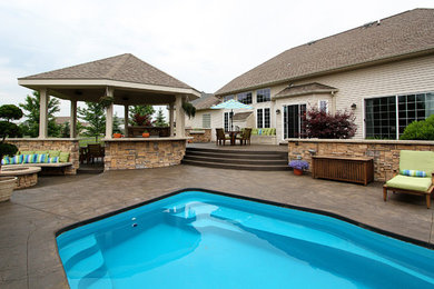 Inspiration for a timeless pool remodel in Other