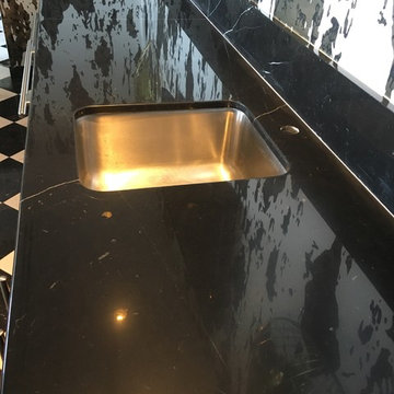 5-Star Hotel - Black Marble Counter Tops