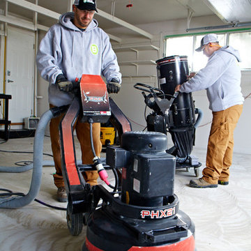 Garage Floor Finishing
