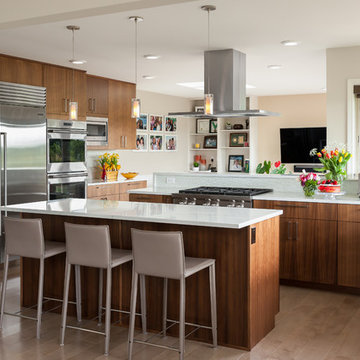 COOKING UP A MODERN ENTERTAINING SPACE