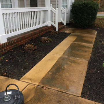 Pressure washing