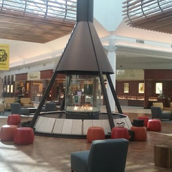Acucraft Circular4 Gas Fireplace - Indoor Fireplaces