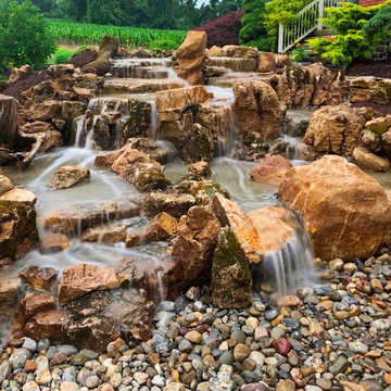 Massive Disappearing Waterfall