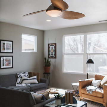 Open Concept Kitchen and Living Room Remodel