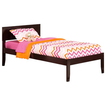 AFI Orlando Twin XL Solid Wood Platform Bed in Espresso