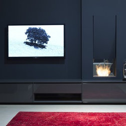 Il Canto del Fuoco Fireplace by Antoniolupi - Indoor Fireplaces