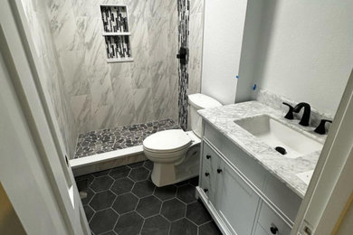 Example of a bathroom design in Denver