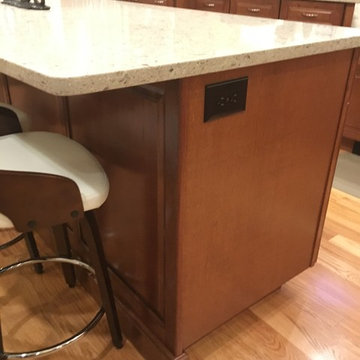 Kraftmaid Maple Chestnut Canvas Knollwood