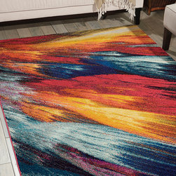 Celestial Rugs Burst by Nourison - Floor Rugs