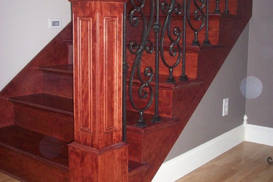 Example of a minimalist staircase design in Minneapolis