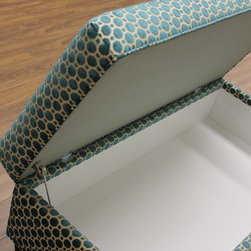 Custom Ottomans and Benches - Footstools And Ottomans