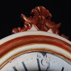 Hand Painted Swedish Clock - Clocks