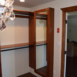 Stained Cherry Master Closet - Products