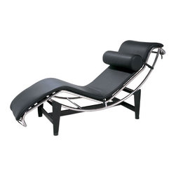 Le Corbusier LC4 Chaise Reproduction - Indoor Chaise Lounge Chairs