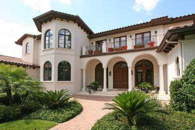 Home design - mediterranean home design idea in Orlando