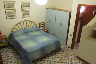 Foto di una camera da letto stile rurale