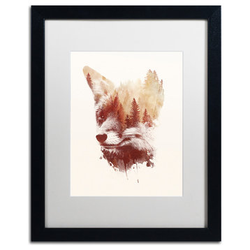 Robert Farkas 'Blind Fox' Matted Framed Art