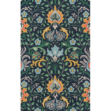 Rug, Momeni, Newport, NP-12, Navy, 3'9" X 5'9", 40994
