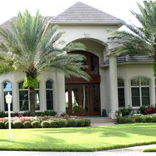 Outside