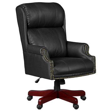 Barrington Swivel Chair, Black