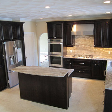 Dark Cherry Kitchen