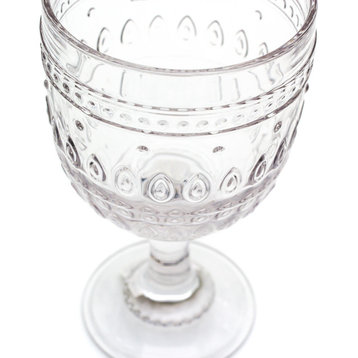 Fez Wine Glass Set of 4, Clear