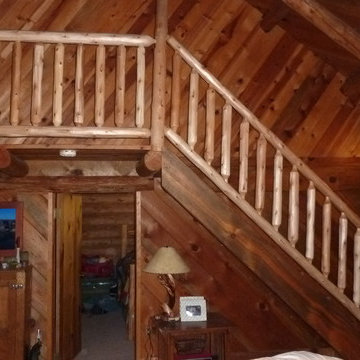 Log Railing