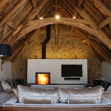 Barn roof space bedroom