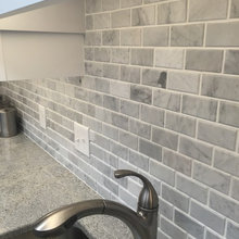 Kitchen dark cabinets medium florrs