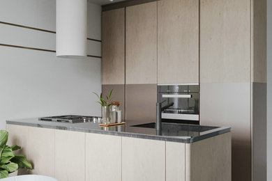 Inspiration for a modern kitchen remodel in Orange County
