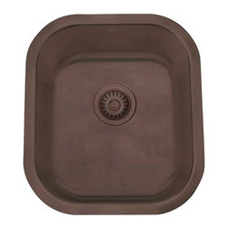 Artisan Fleur-De-Lis Series Undermount 16'' x 18'' Single Bowl FDL-LM1618-D8 - Kitchen Sinks