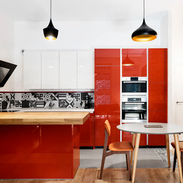 Rénovation partielle d'appartement en collaboration avec A. GORLA