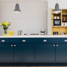 blue dining room