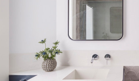 ¿Cuál es la altura correcta para el espejo del baño?