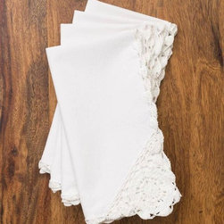 April Cornell Crochet Napkins - Napkins