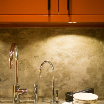 Pac Heights,  Cement veneer plaster