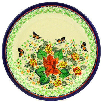 Polmedia Polish Pottery 11" Stoneware Plate