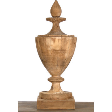 Wooden Urn, 14x34"