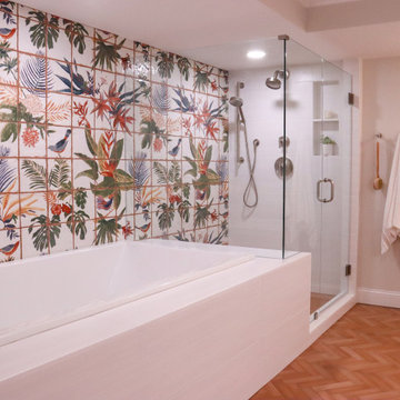Tropical Master Bathroom Oasis