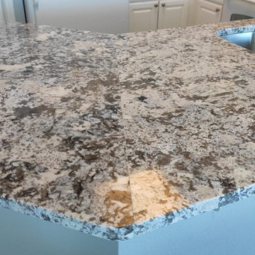 Splendor White Granite Kitchen Countertops