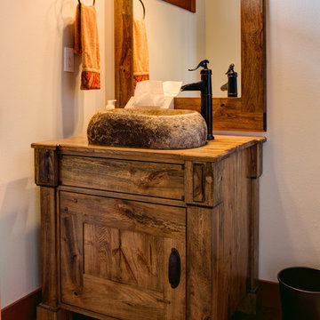 Spalted Maple Vanity Cabinet