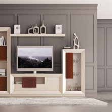 Contemporary Entertainment Centers And Tv Stands by Macral Design Corp