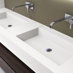 BASICO Integrated Sinks by Antonio Lupi - Bathroom Fixtures