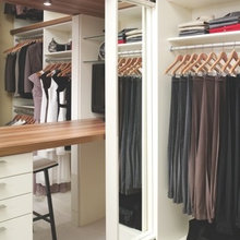 Our First Master Closet