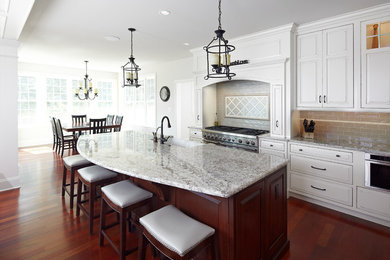 Elegant kitchen photo in Philadelphia