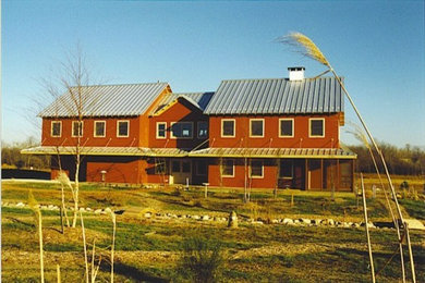 Example of a trendy exterior home design in Grand Rapids