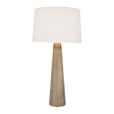 Regina Andrew Lighting | Houzz - Regina Andrew - Regina Andrew Concrete And Brass Table Lamp - Table Lamps