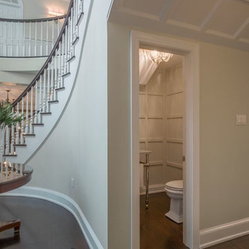 Villanova, PA : Center Hall & Powder Room