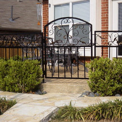 Wrought Iron Exterior Gates - Products